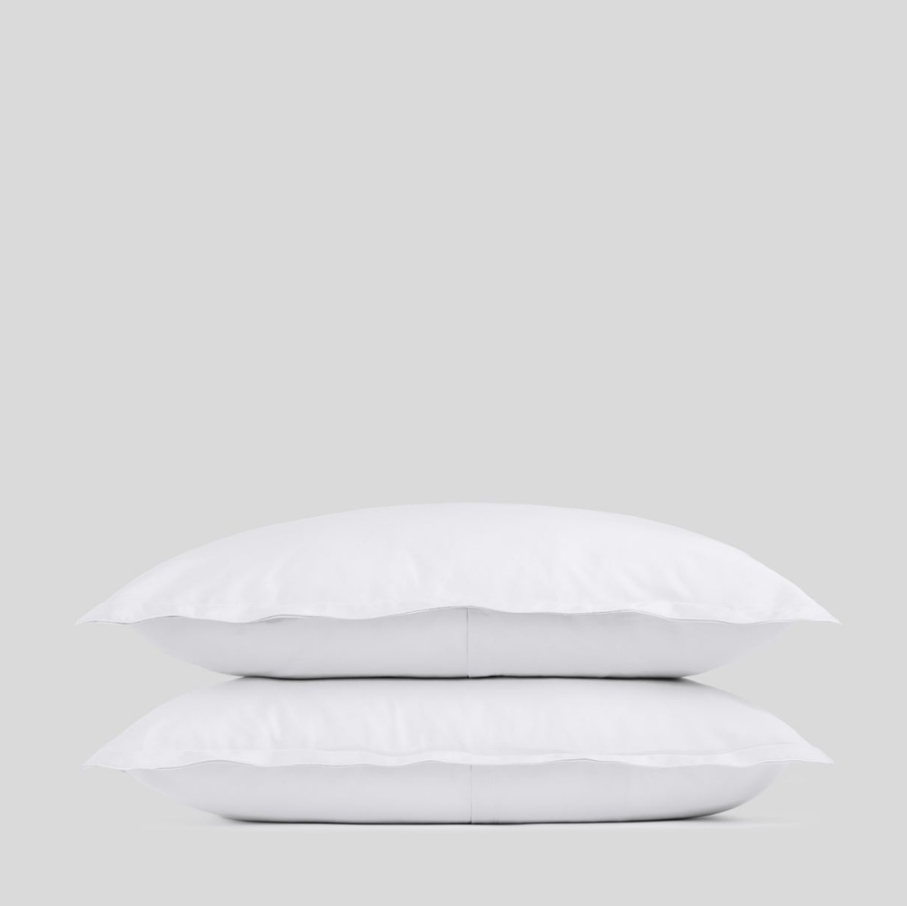 Parachute 100% Egyptian Cotton Sateen King Size Shams. Set of two